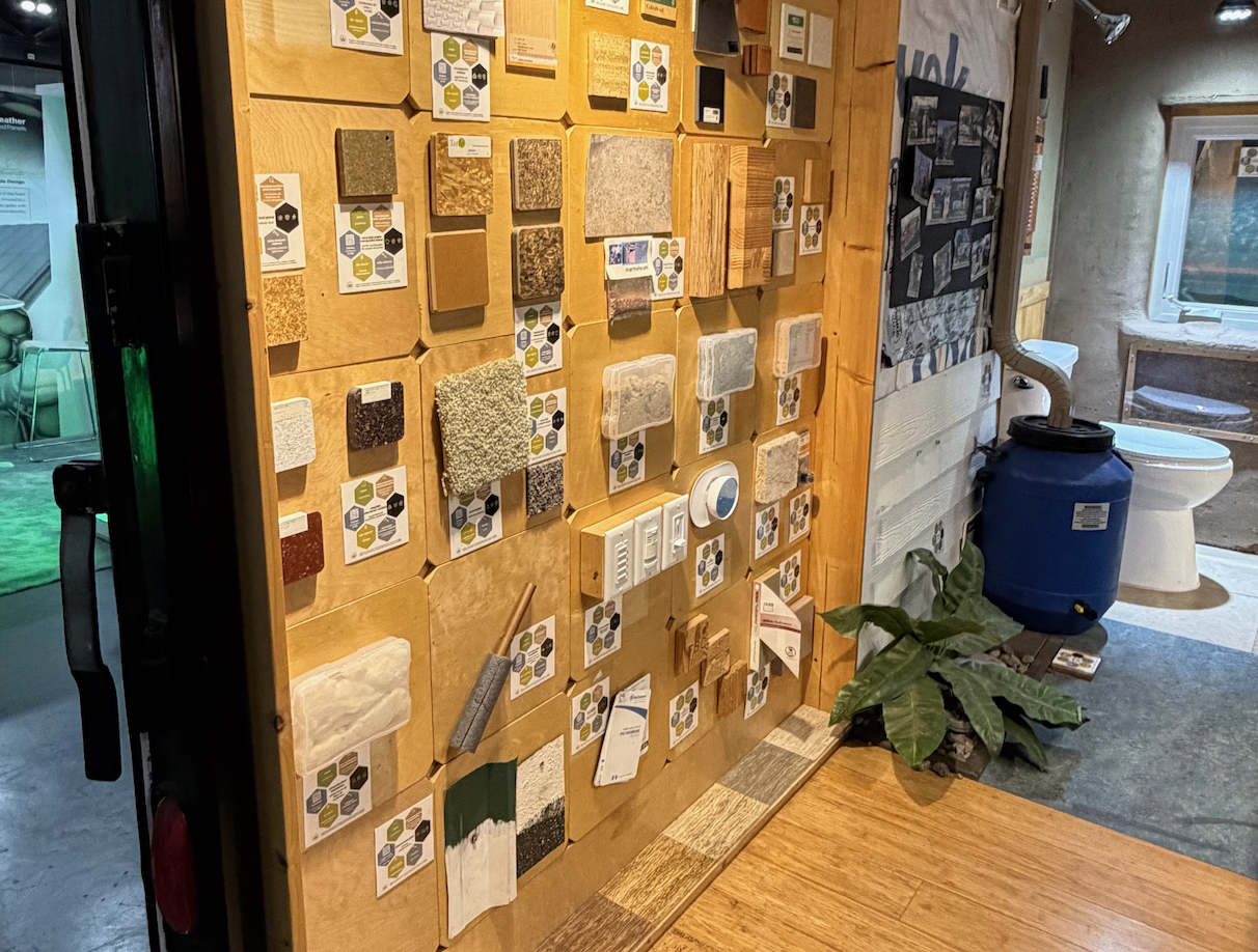 USGBC BuildSmart Green Building Trailer - green building materials